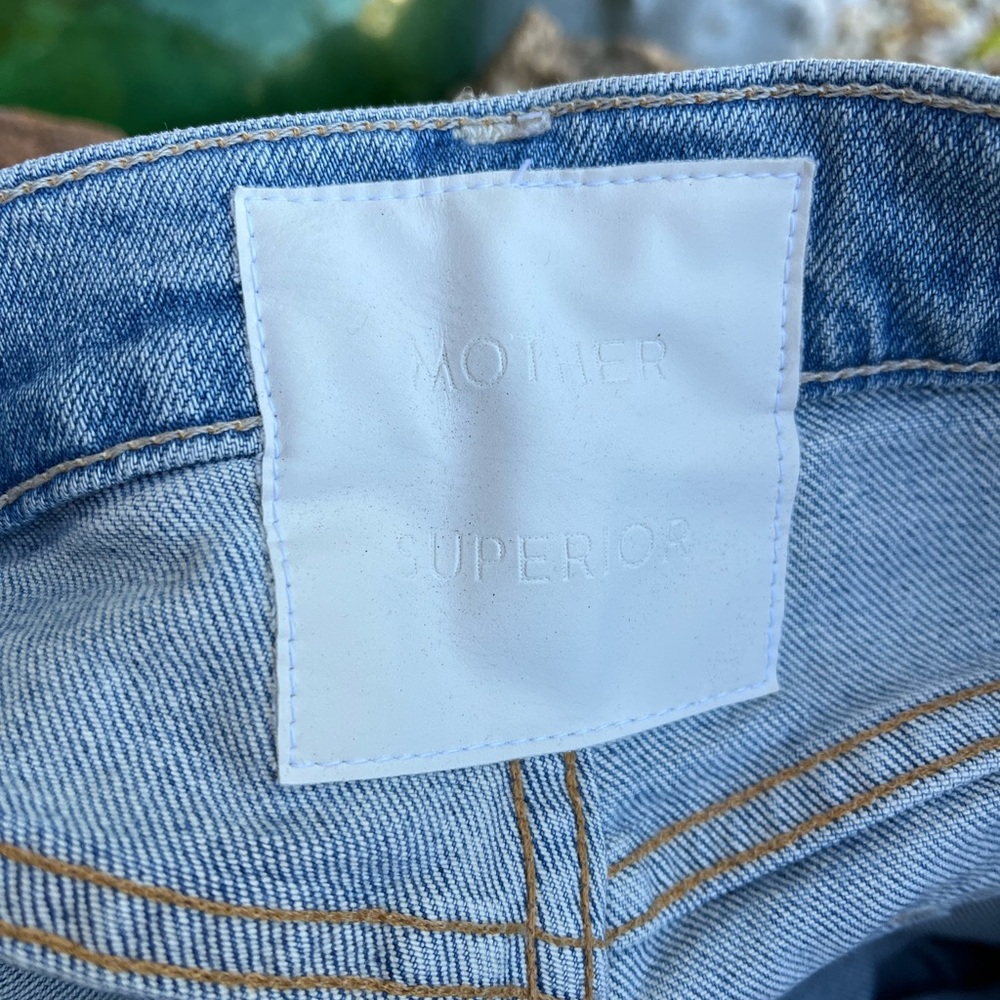 Mother Superior The Tomcat The Confession Made in USA Blue Jean Denim Distressed - Picture 6 of 9
